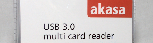 Akasa USB 3.0 Multi card reader